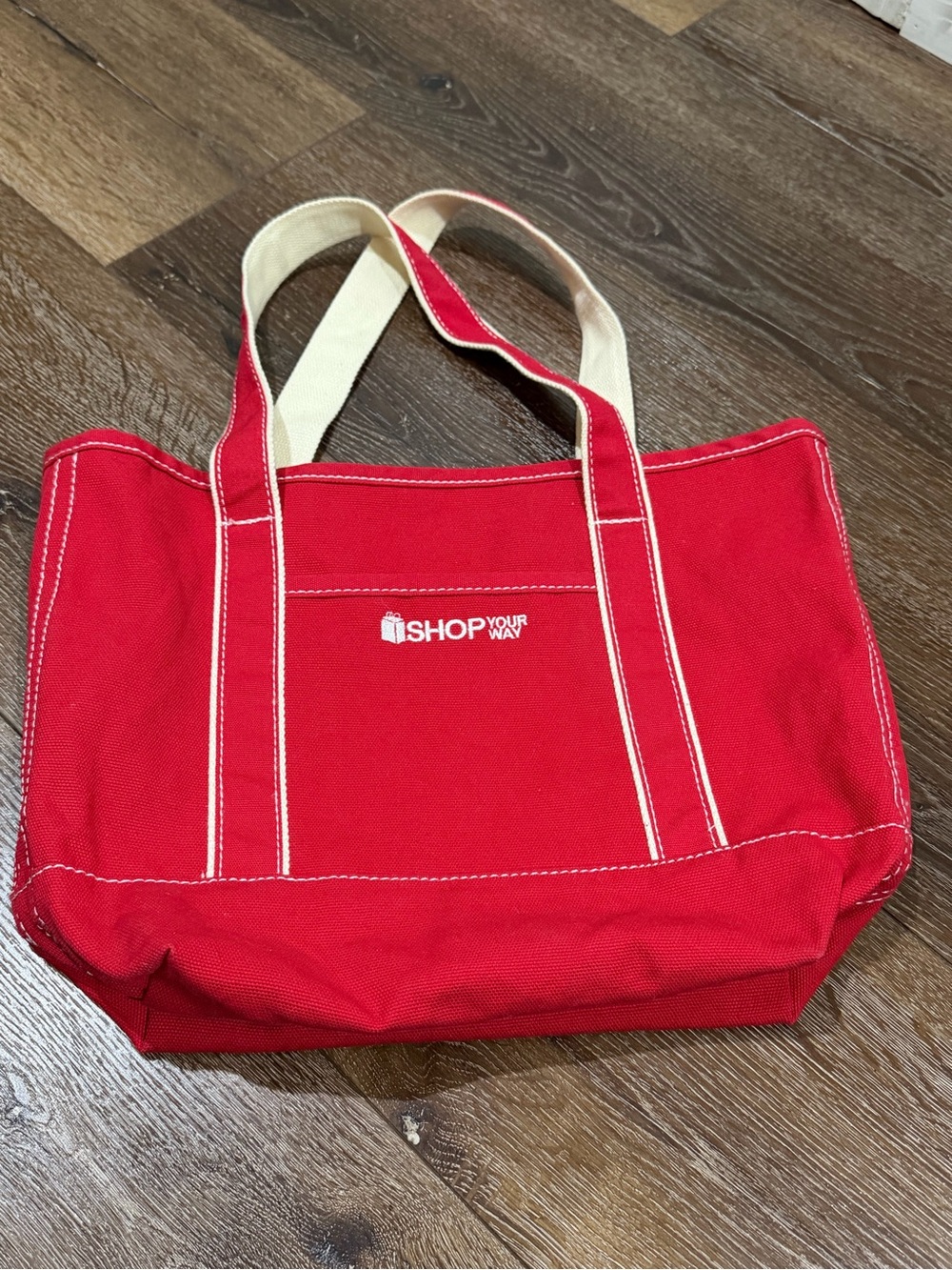 Red Canvas Tote Bag Shop Your Way